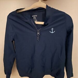 Carter's Dark Blue Long Sleeve with Anchor